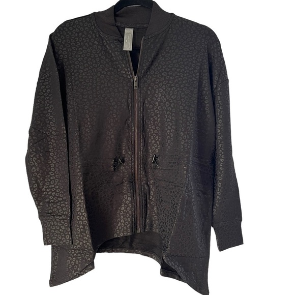 NWT Zuda Black Cheetah Print Jacket XXS - Picture 6 of 6